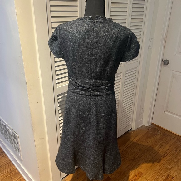 Vintage Nanette Lepore Daydream Tweed Midi Dress Size 8 - Picture 3 of 7
